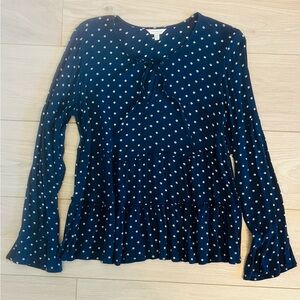 🌻 Lucky Brand Peasant Blouse